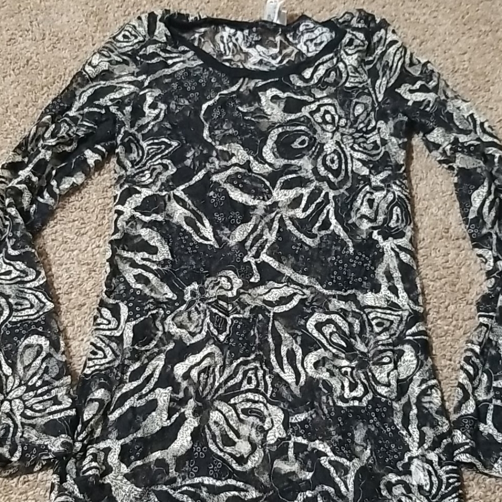 Bke sheer top